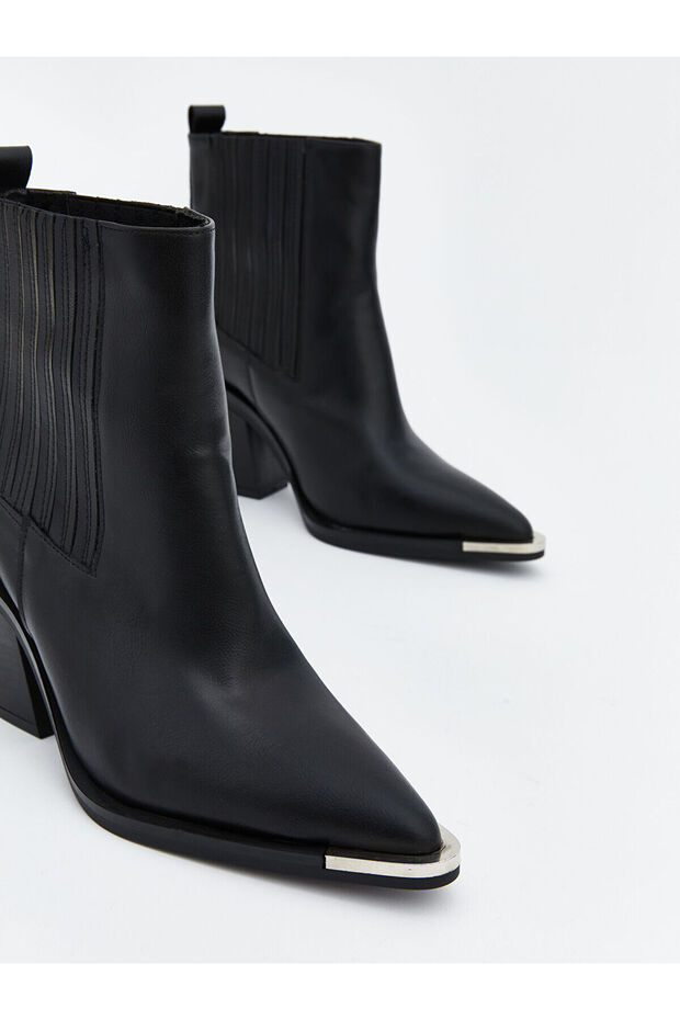 Vizyon Yeni Sezon Deri Görünümlü Kadın Bot - 3