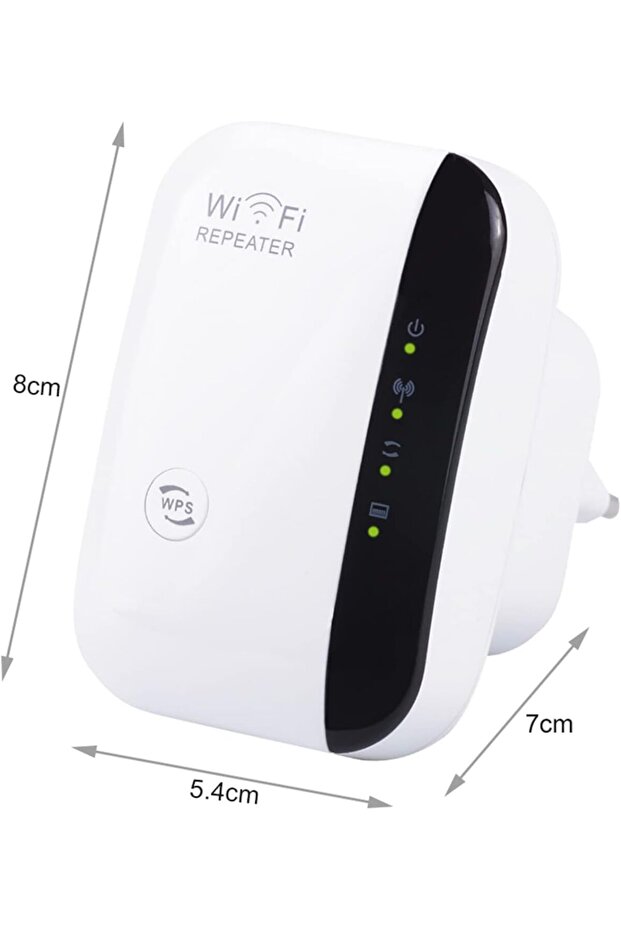 Wireless WiFi Signal Repeater 300m WiFi Booster for Home and Office with EU Plug - 8
