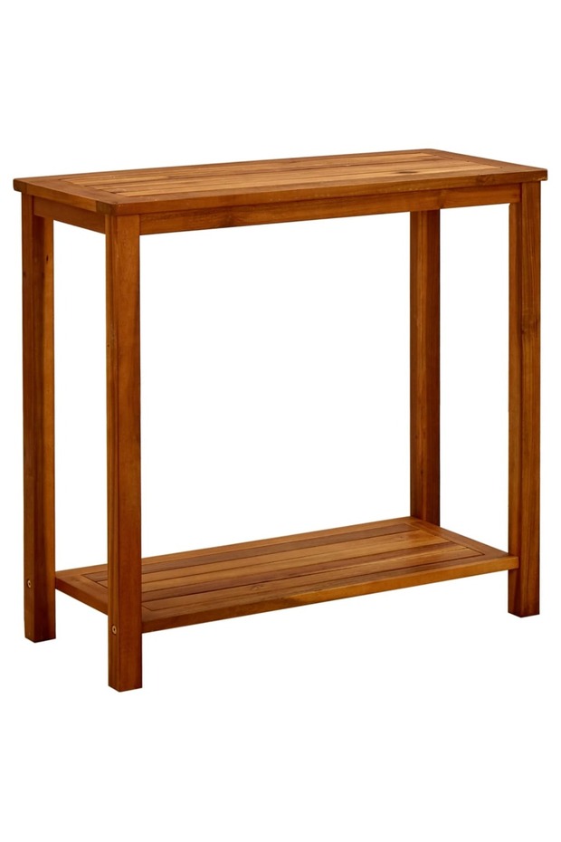 Garden Console Table 80x35x75 cm Solid Acacia Wood