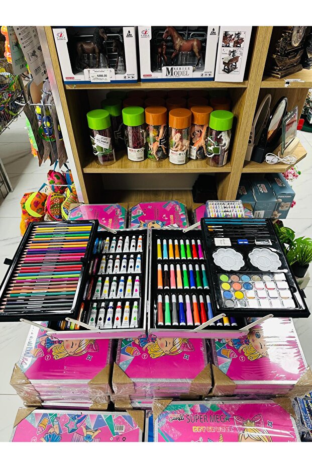 - ÇANTALI BOYA SET 144 parça - 2