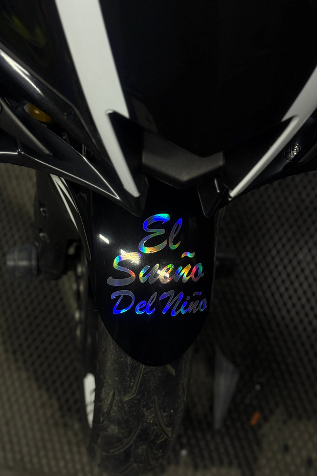 El Sueno Del Nino (a Child's Dream) Large Sticker Decal for Motorcycle (11Cmx9Cm)
