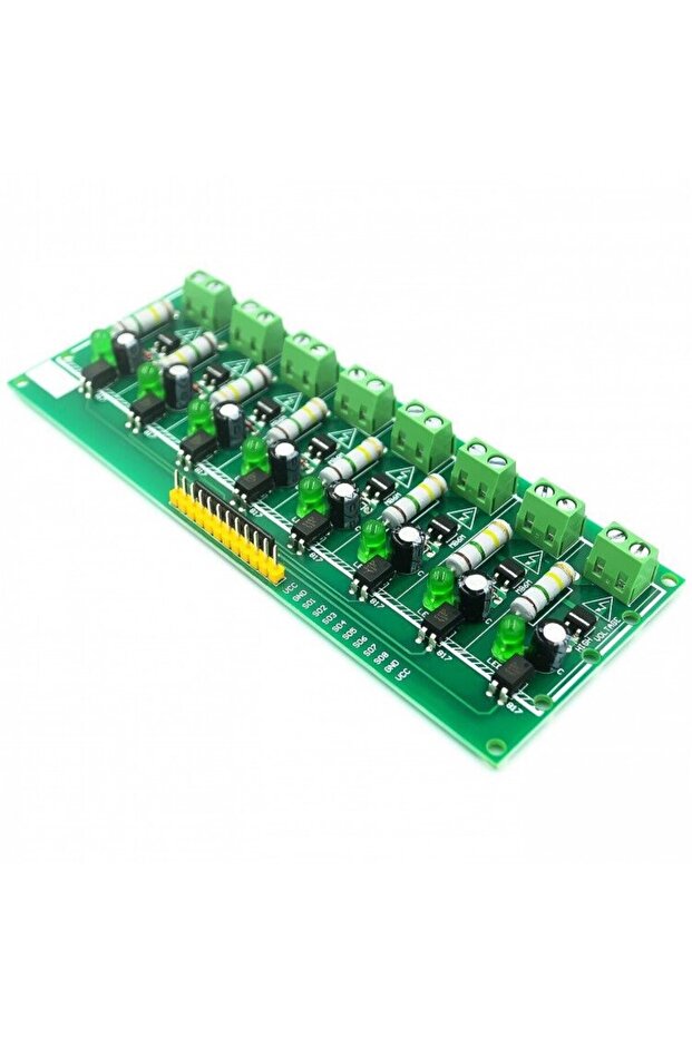 8 Channel AC 220V 1/3/8 Channel MCU TTL Level 8 Ch Optocoupler Isolation Test Board Isolated Detecti - 1