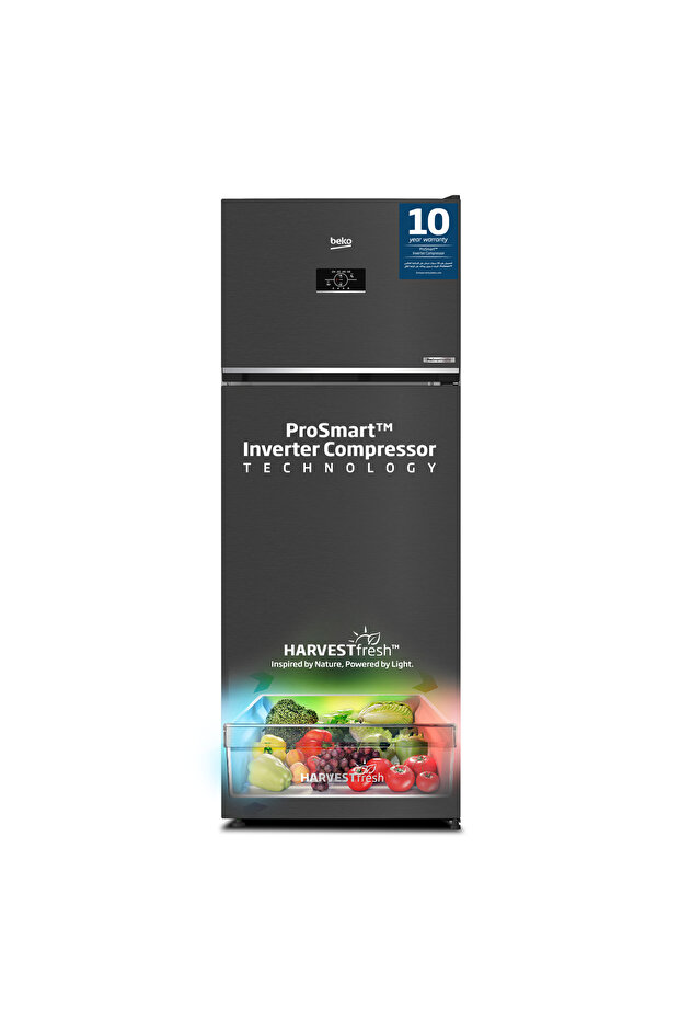 Refrigerator 455L Gross (406L Net) Capacity, Neo Frost Dual Cooling, Low Noise, RDNG455DDI(Dark