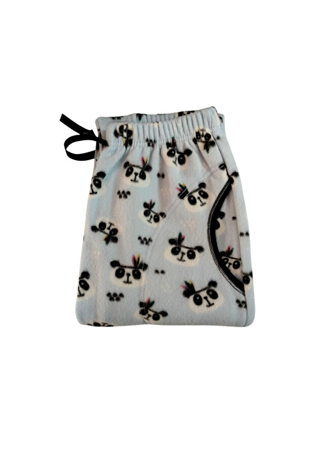 Lacivert Tekstil Polarlı Tek Alt - 1