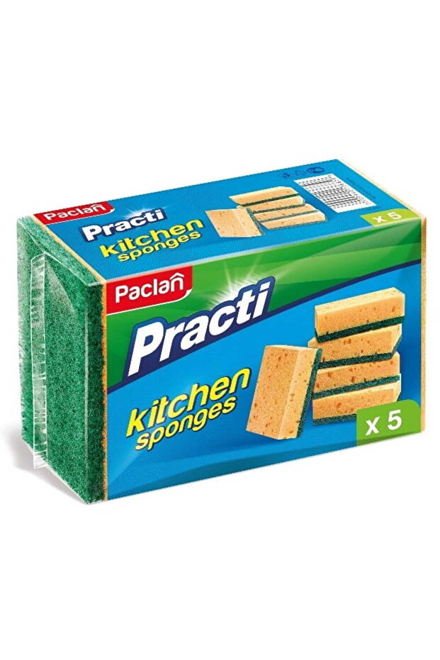 Practi Paclan Kitchen Scourer 5 pcs. - 1