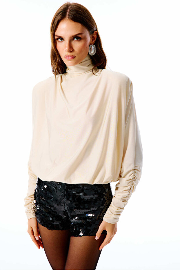 DEVA Payet Mini Şort (Siyah) - 7