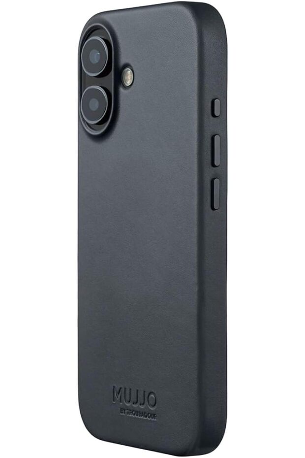 Genuine Leather Case for (iPhone 17 )– MagSafe Compatible Enhanced Camera Protection