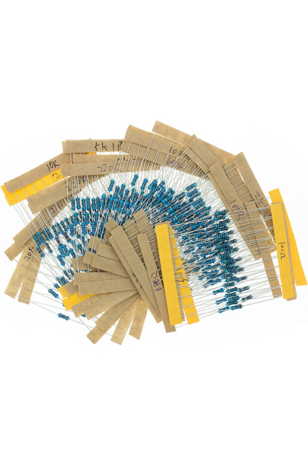 300pcs bags 300pcs 600pcs 1/4W Resistance 1% 30 Kind Each 10pcs/20pcs Film Resistor Assorted Kit wit