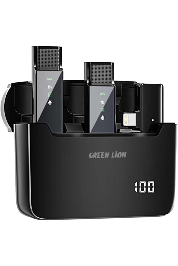 2-in-1 Digital Display Microphone (Lightning) - Multicolor - 1