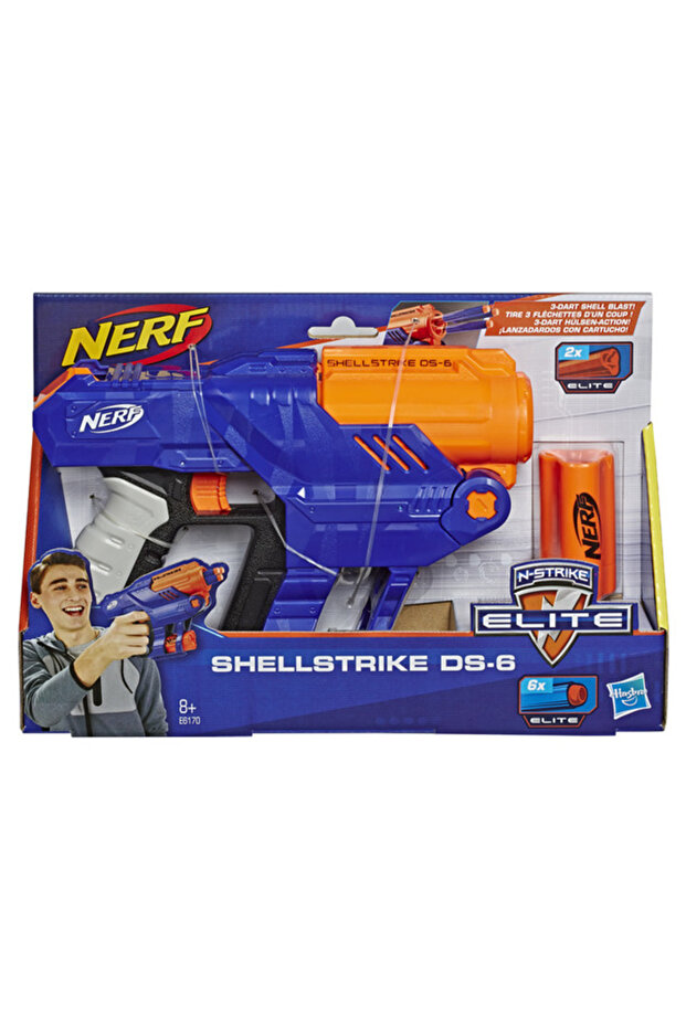 Nerf Elite Shellstrike DS-6 Blast 1pc - 1