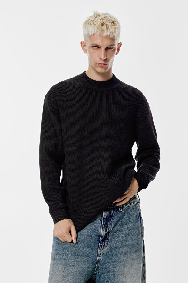 Fitilli örgü kazak - 2