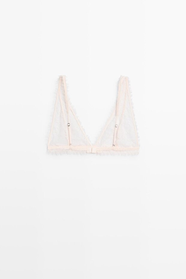 Püsküllü dantel bralet - 4