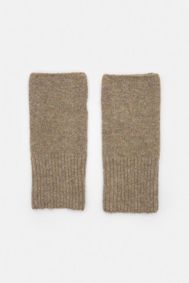 Fitilli örgü eldiven - 2