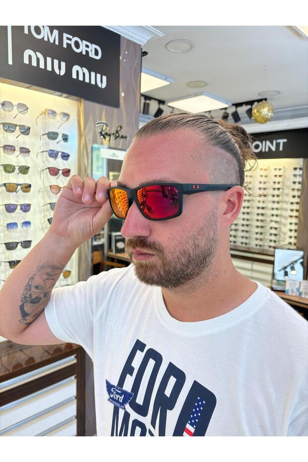 161 C194 59 Men's Mirrored Sunglasses