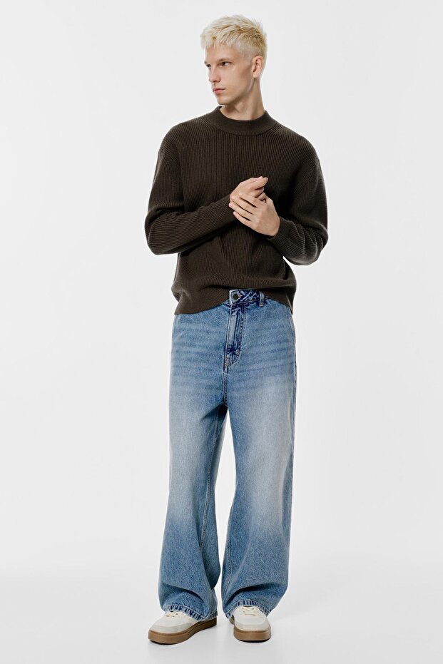 Fitilli örgü kazak - 3