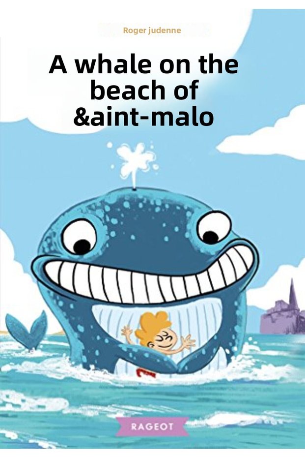 Une Baleine Sur La Plage De Saintmalo