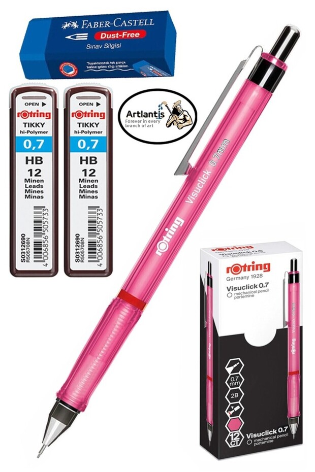 0.7 Tip Pencil Pencil Tip and Exam Eraser 1 Pack 07 Tip Pencil Mechanical Versatil Rotring Visuclick K