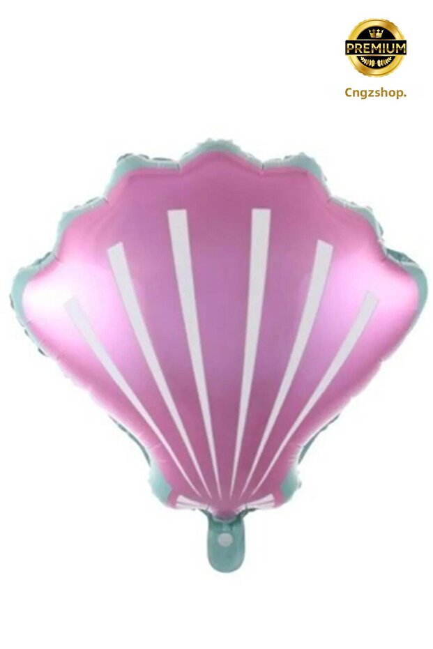 Mussel Shell Patterned Foil Balloons