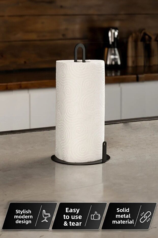 Metal Towel Napkin Holder - Paper Towel Holder