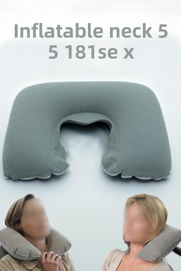 Inflatable Orthopedic Travel Neck Pillow