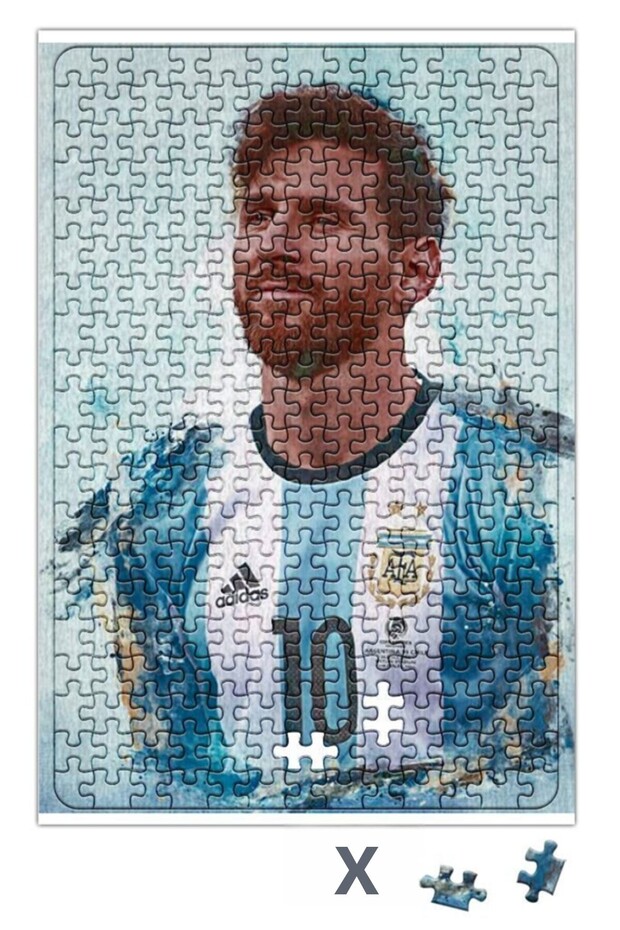 Messi Argentina Puzzle 240 Piece Jigsaw