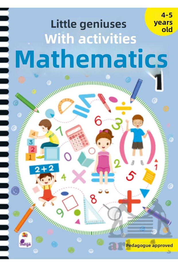Little Geniuses - Mathematics with Activities 1st Book (Ages 4-5)