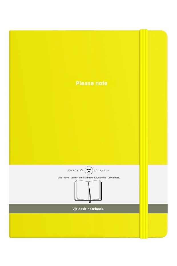 Nota Bene Classic Hard Cover Notebook, 19x25 cm, Striped