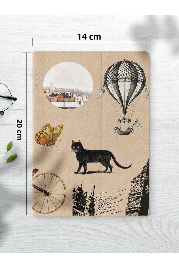 Unlined Notebook Set, 3 Notepads, Notebook Journal Set, Memory Book, 64 Pages Medium Size - 3