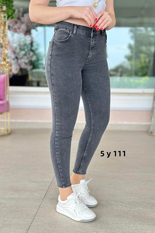 Skinny Leg Stretch Jeans 5Y111
