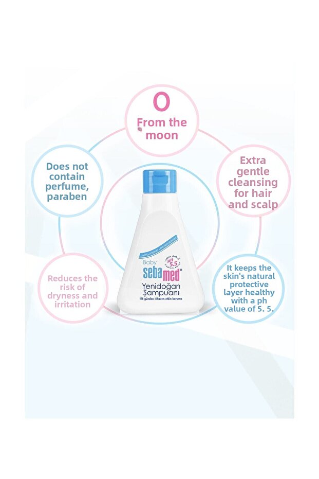 شامبو حديثي الولادة 250 مل - 3