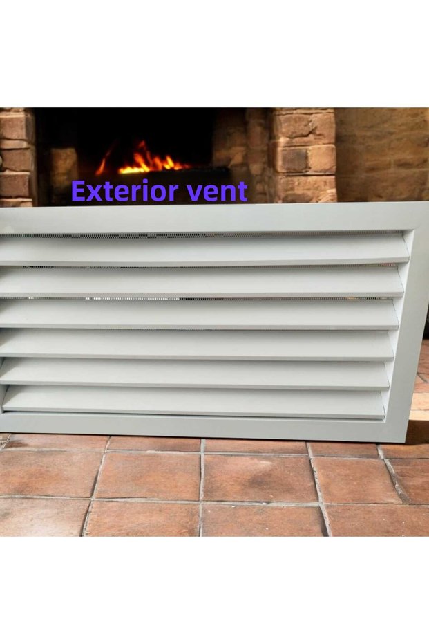 20*20cm Aluminum Fixed Grille - Outdoor Shutter