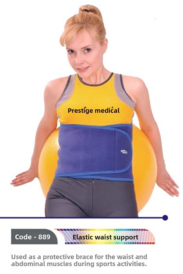 Variteks Elastic Waist Support Thermal Sauna Belt Neoprene Corset Nexus 889