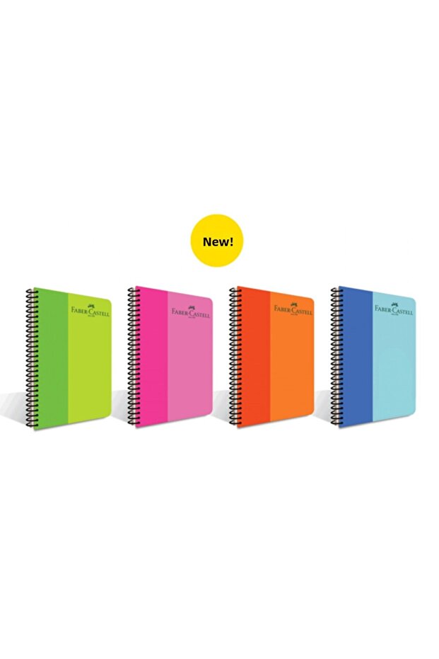 Faber C. Ppo غطاء حلزوني ثنائي اللون 100yprk مربعات 4 عبوات