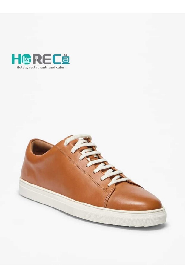 Men's Solid Professional Shoes with Lace-Up Closure