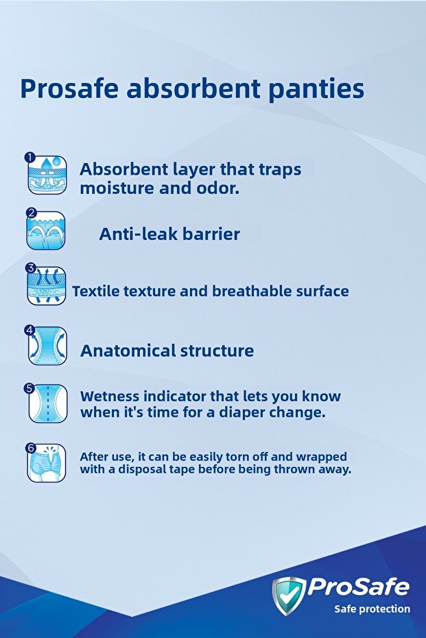 Absorbent Panties Medium Medium Size 60 Pieces - 3