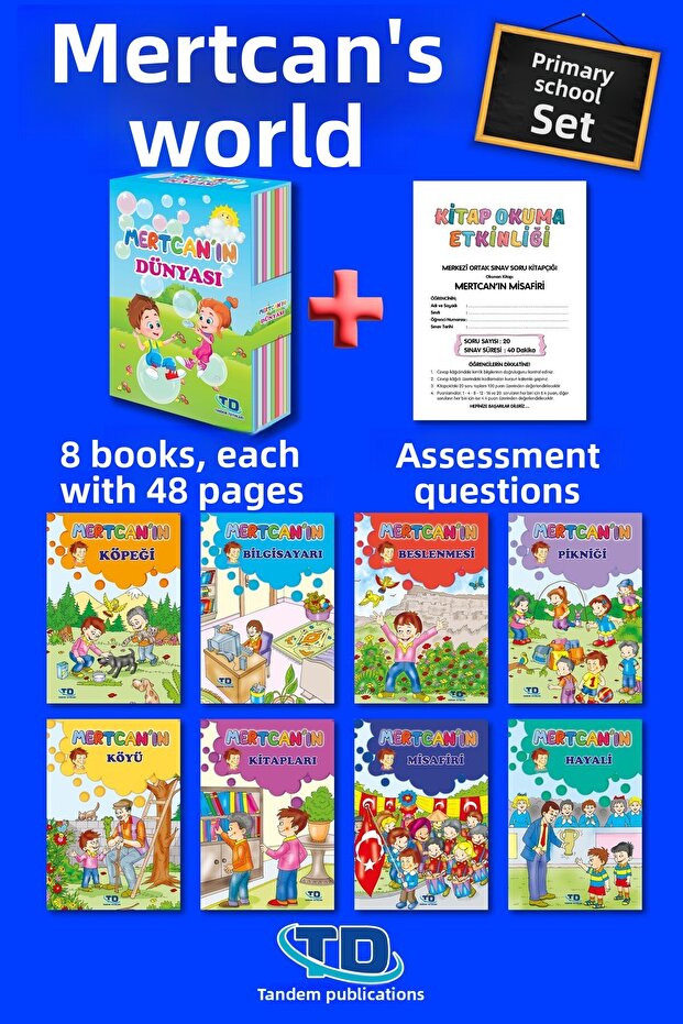Box Mertcan's World 8 Books