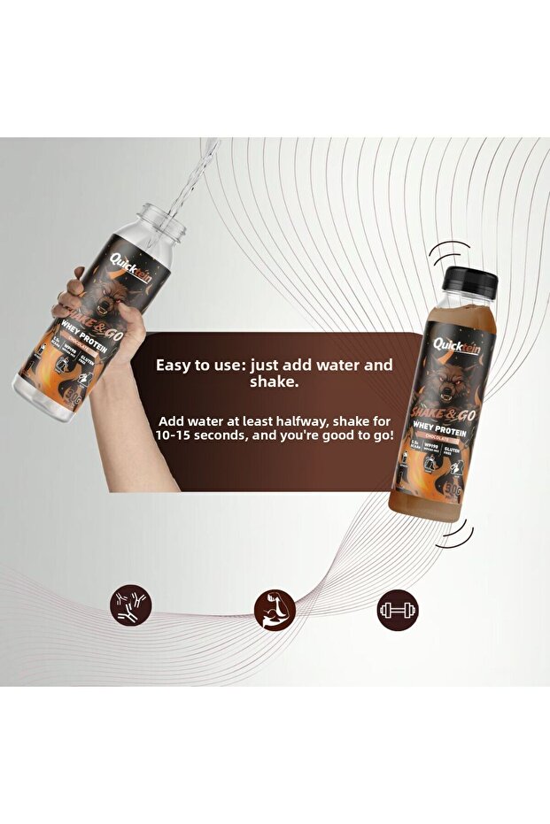 بروتين مصل اللبن ٤٠ غرام، اهتزز وانطلق - 2