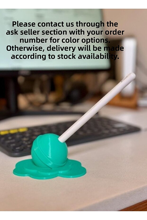 Pen Holder for Surprise Colorful Melting Lollipop Tablets