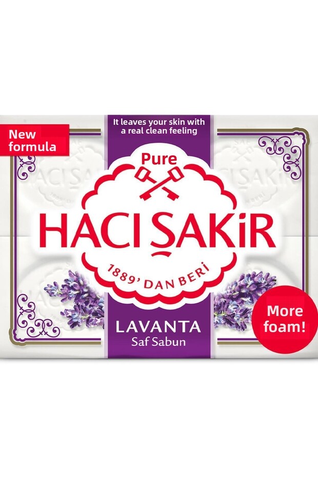 Lavender White Mold Soap 4x150 gr