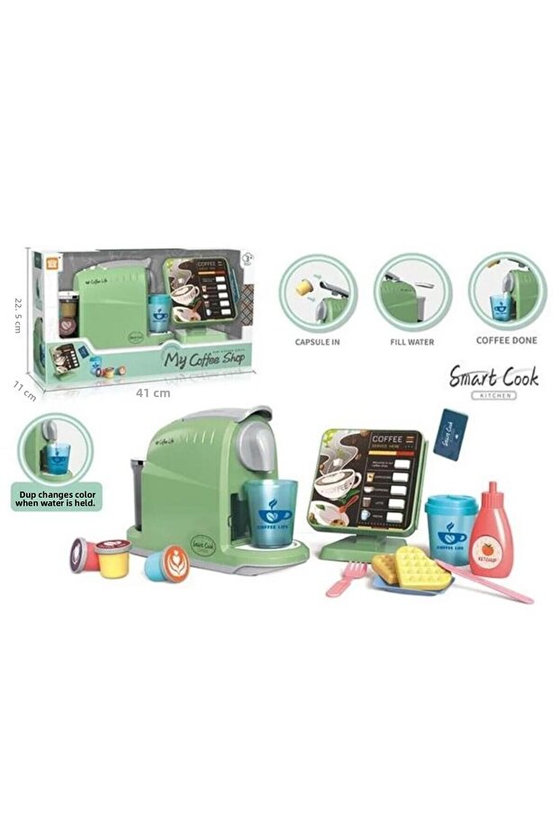 79514 Order Screen Toy Coffee Machine Set Toy - 3