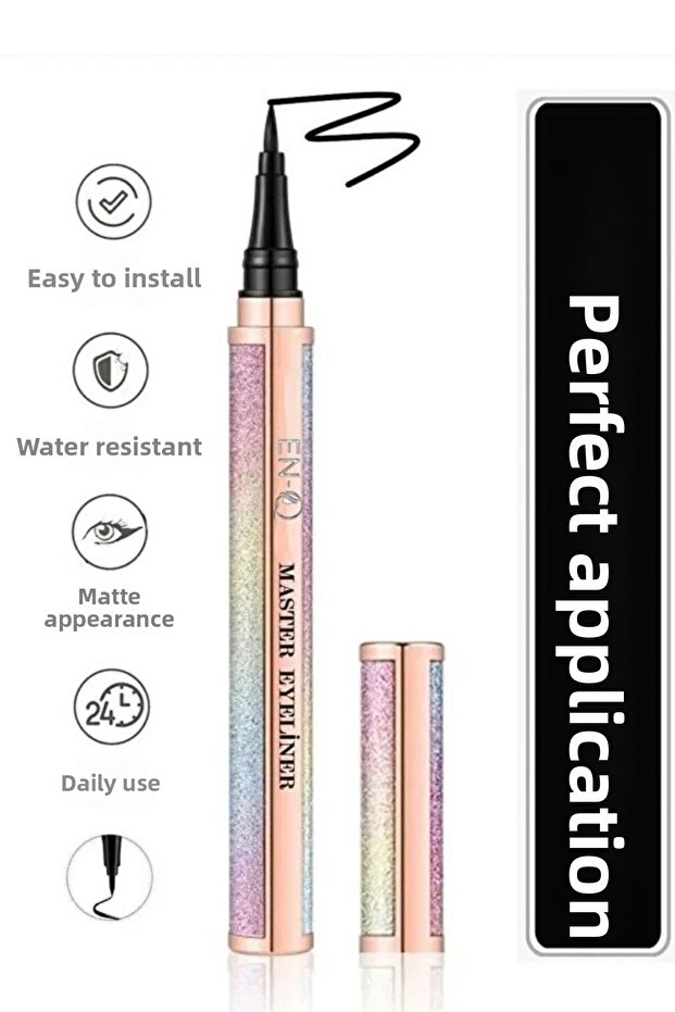 Rose Kristal Liquid Eyeliner Waterproof Model