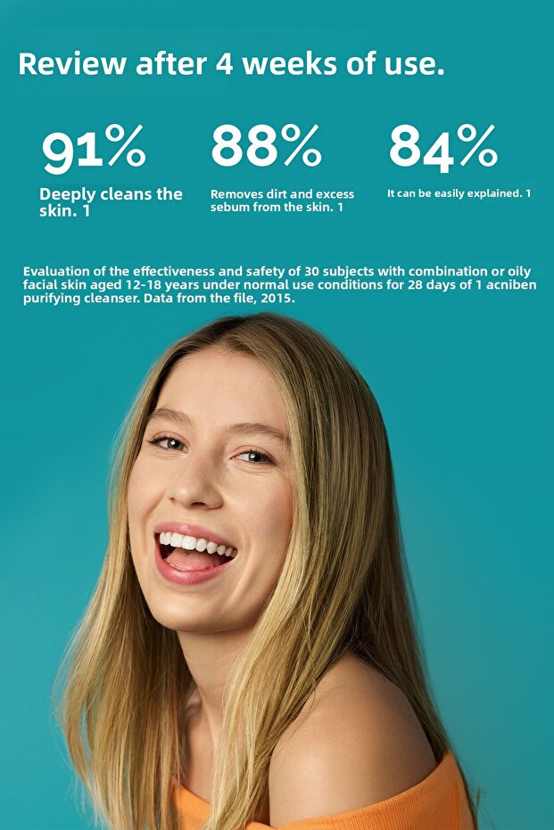 Acniben Purifying Cleanser Foam 150 ml Cleansing Foam for Oily and Acne Prone Skin - 3