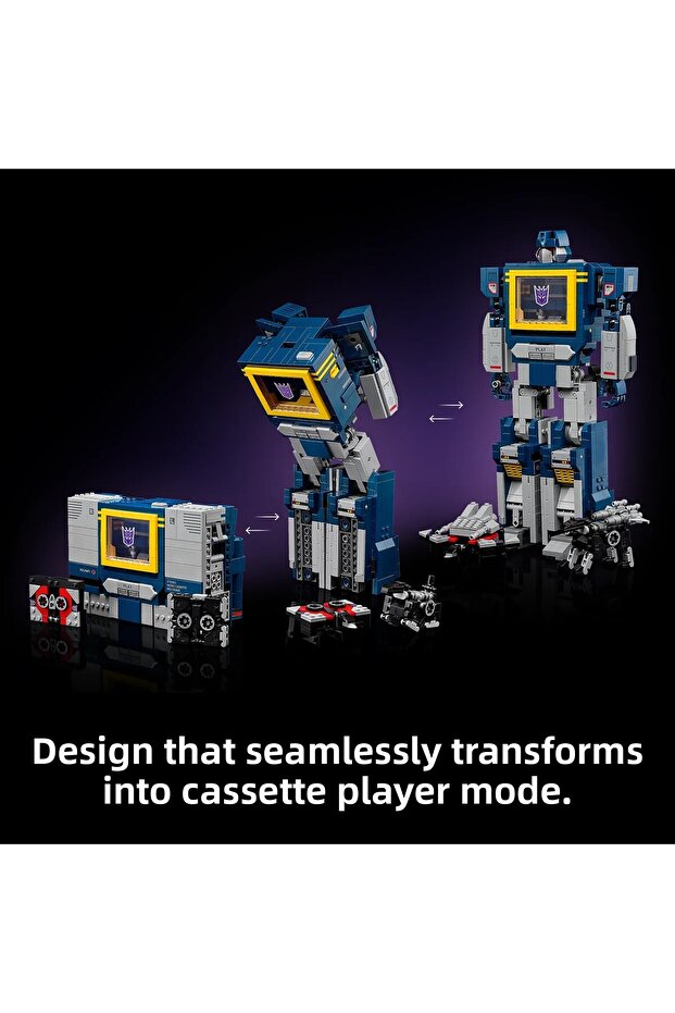 LEGO10358 أيقونات المتحولون: Soundwave - 8