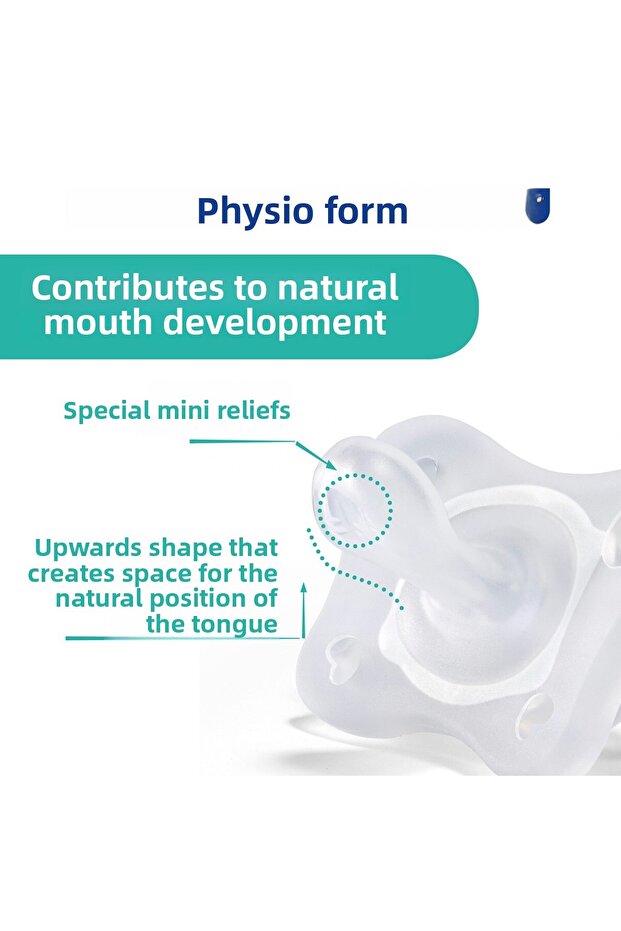 مصاصة فيزيوفورما مينيسوفت الفردية للأطفال من عمر 0-2 شهر - 4