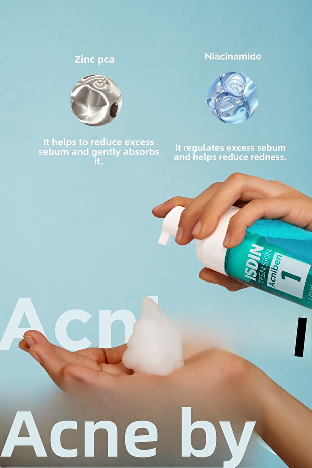 Acniben Purifying Cleanser Foam 150 ml Cleansing Foam for Oily and Acne Prone Skin - 4