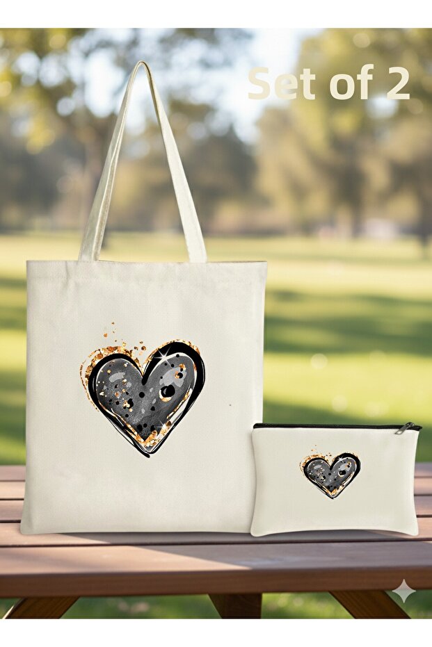 Cloth Bag - Pen Holder Set, Set of 2