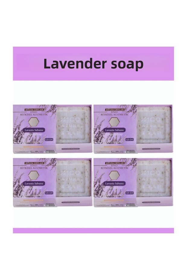 Lavender Soap 4 Pcs. X 125 Gr