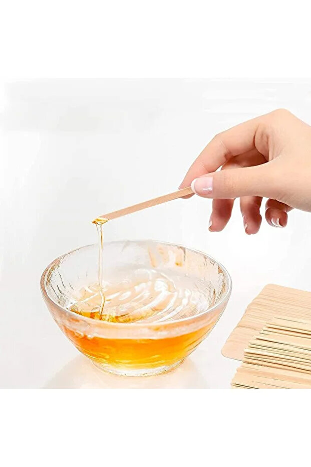 Ağda Spatulası Maske ve Yüz Spatulası Küçük Boy 12 ADET 714994 - 5