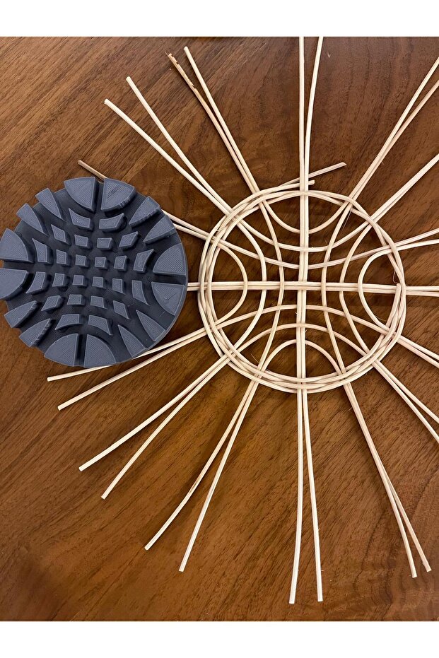 Rattan Örme Kalıbı, Şablon, Pattern, Template Model No -13 - 1