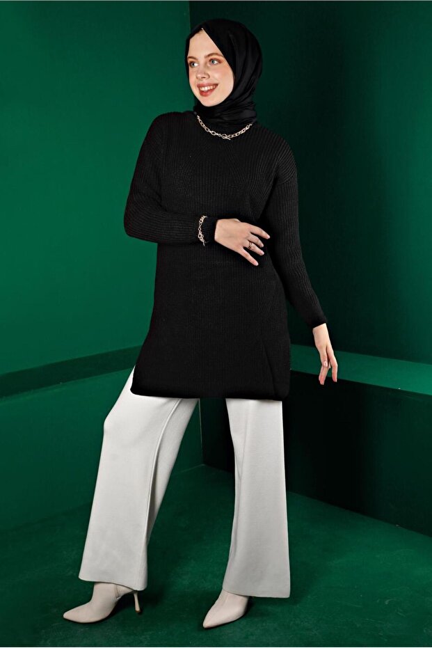 تونك تريكو منقوش ذاتيًا 43121 - 2